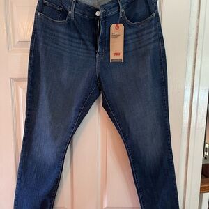 Levi's Women's Dark Blue Skinny Jeans